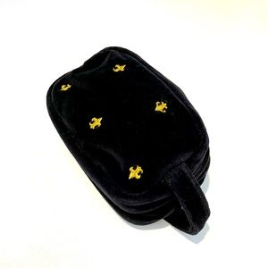 Oscar de la Renta Velvet Cosmetic Bag